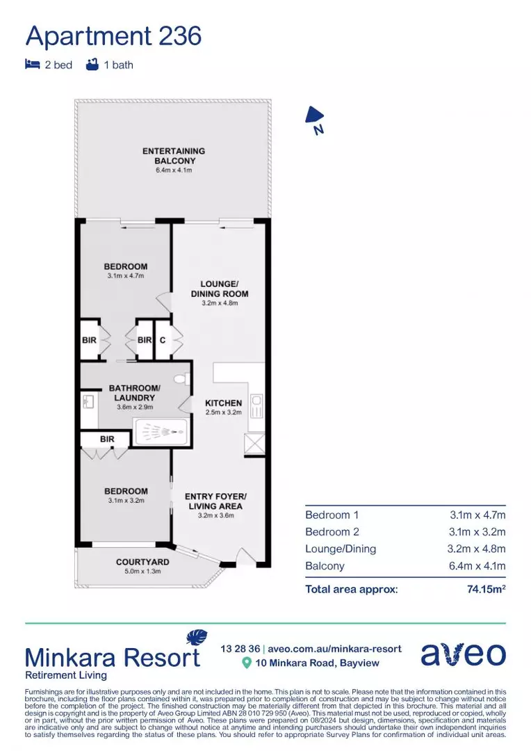 Stunning ocean and reserve views