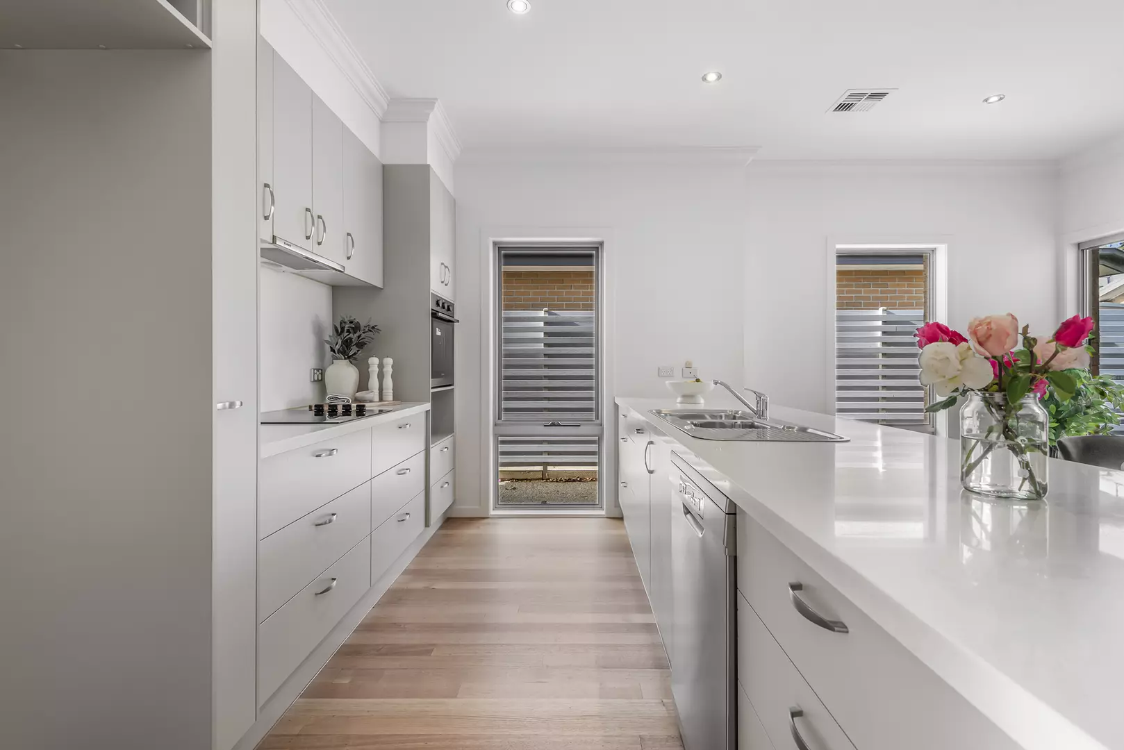 Modern, Oversized Two Bedroom Villa with Plenty of Natural Light and Courtyard