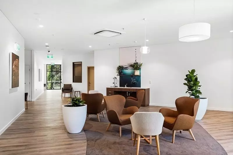 Private apartment at end of the corridor with beautiful outdoor terrace.