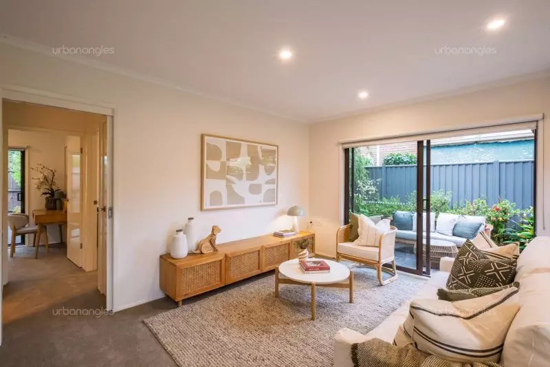 Exclusive two-bedroom villa featuring a pristine backyard