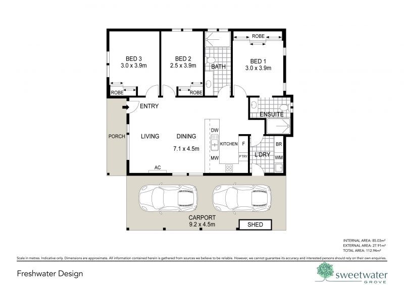New Build | 3 Bed + Double Carport