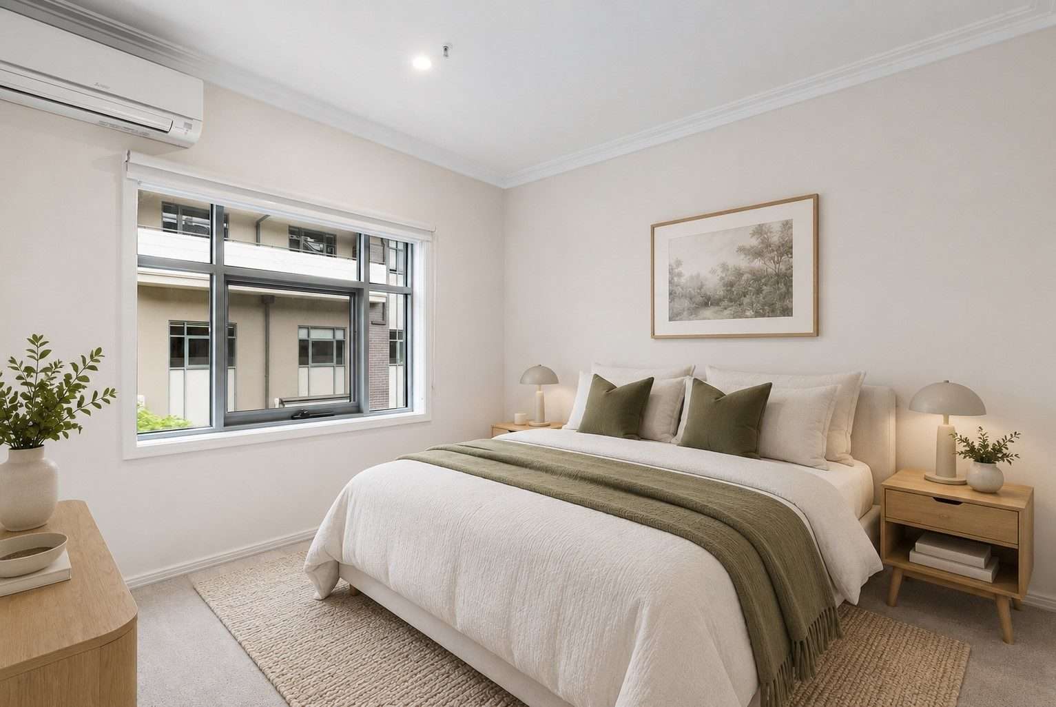 Light and bright apartment