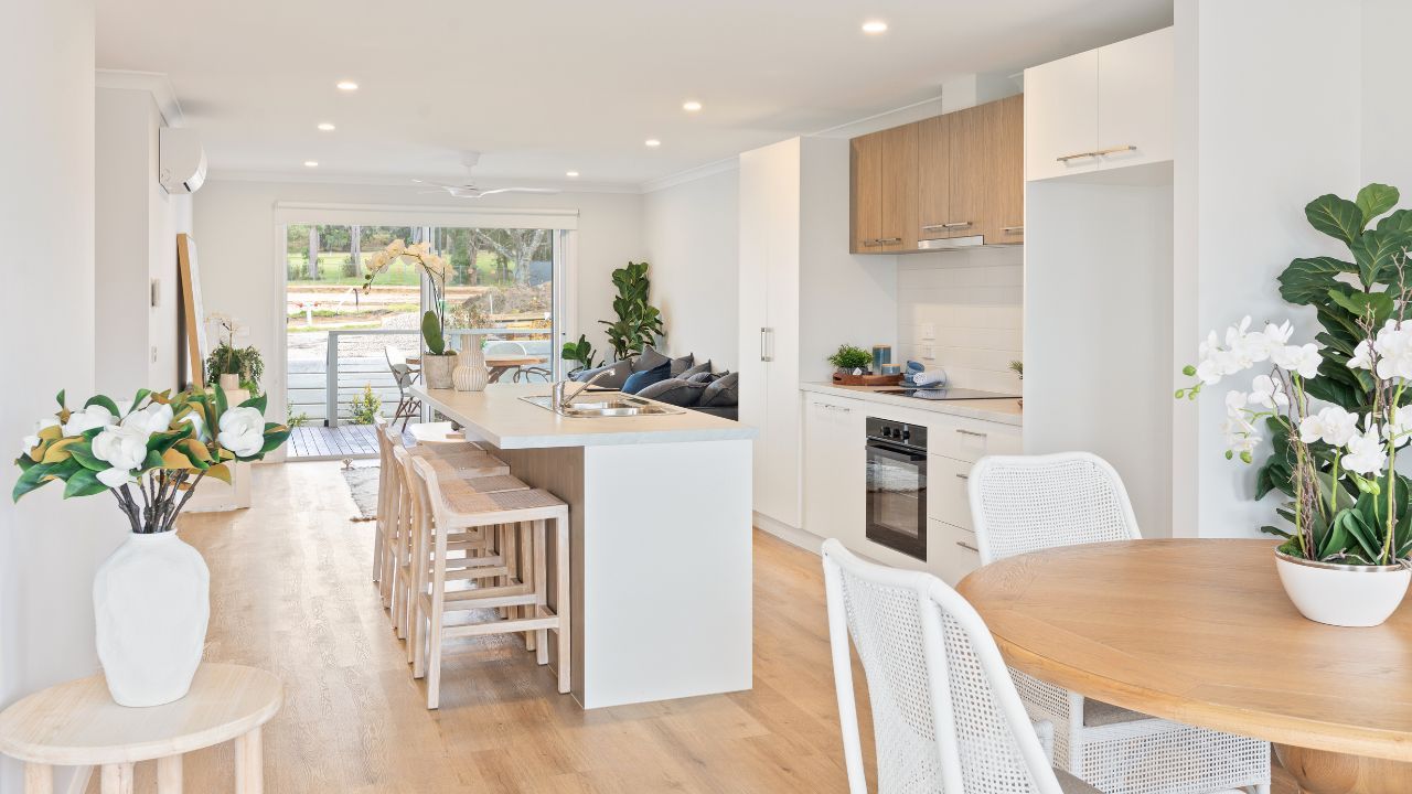 Lot 36 - Relax and unwind in an open-plan living space with a separate study in the Hawkins.