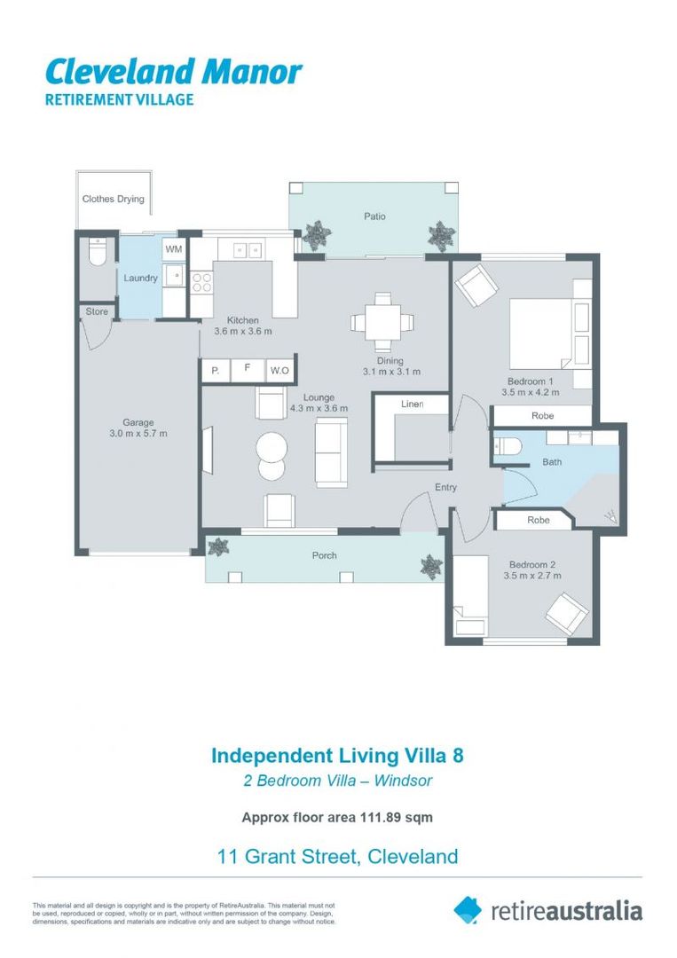 Stand Alone Villa for Retirement Living at Its Best