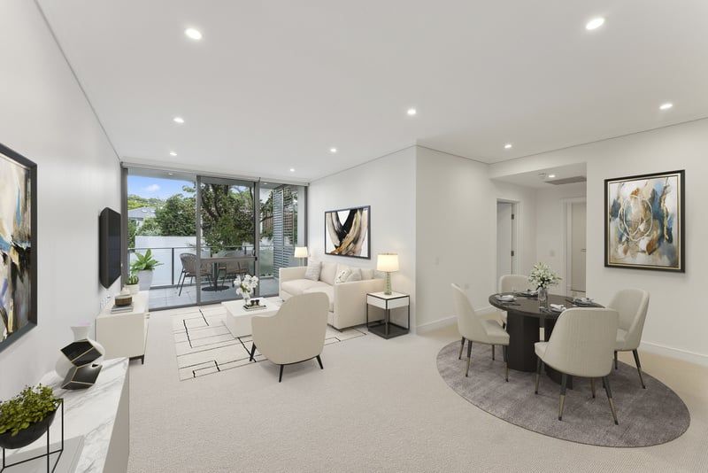 Stylish North-Facing Apartment in Premier Location