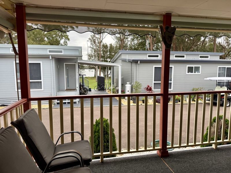 Stunning lake views from the front door