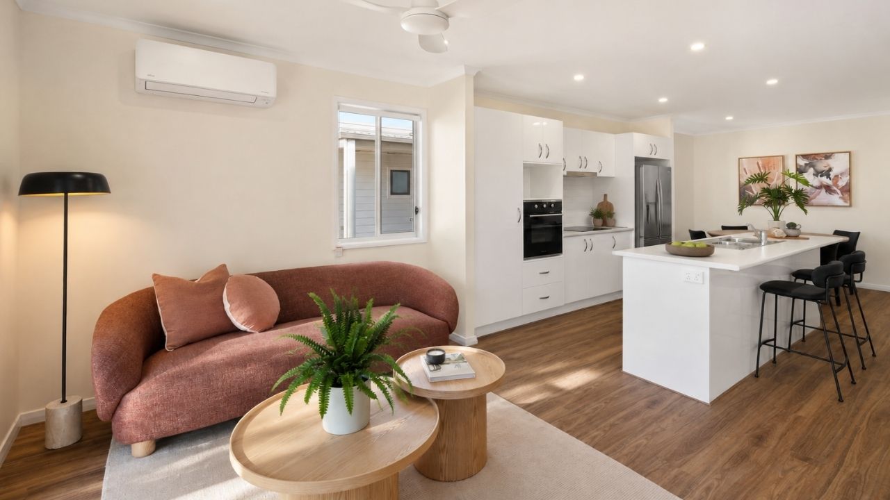 The Eames offers a modern, versatile living space perfect for any lifestyle.