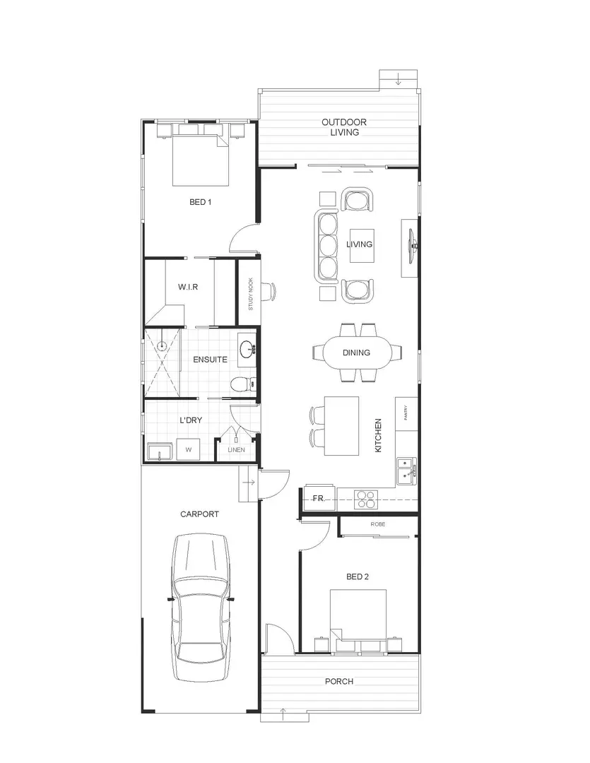Discover the Giles, an ideal layout for easy living - Lot 124.