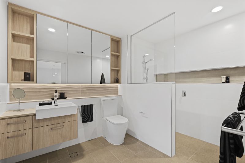 Premium apartment with tree lined outlook