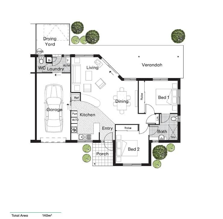 Privacy, Space and a Green Outlook!