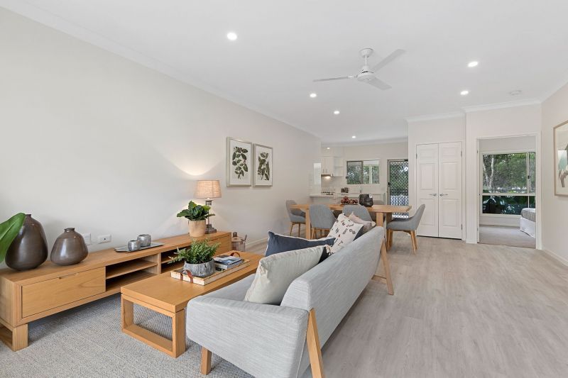 2‑Bedroom villa at the end of the court – downsizing at its best.