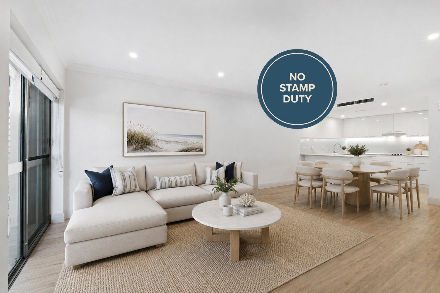 Two-bedroom apartment with generous private terrace