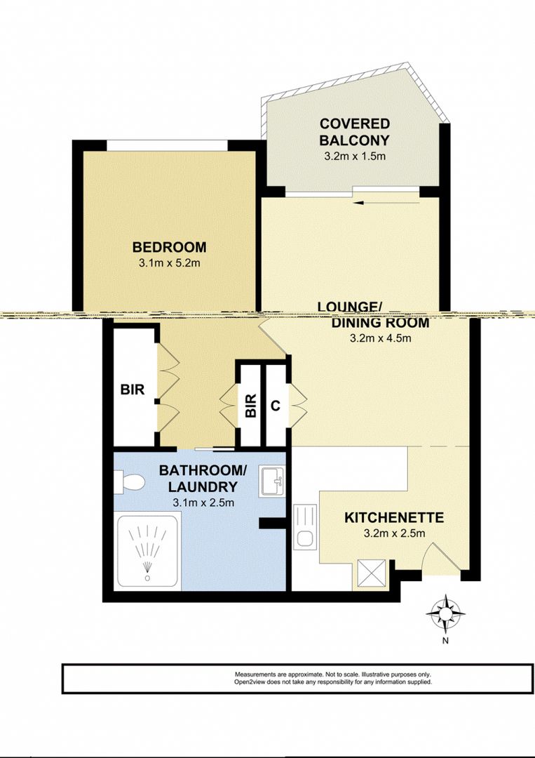 Charming ground-floor one-bedroom apartment