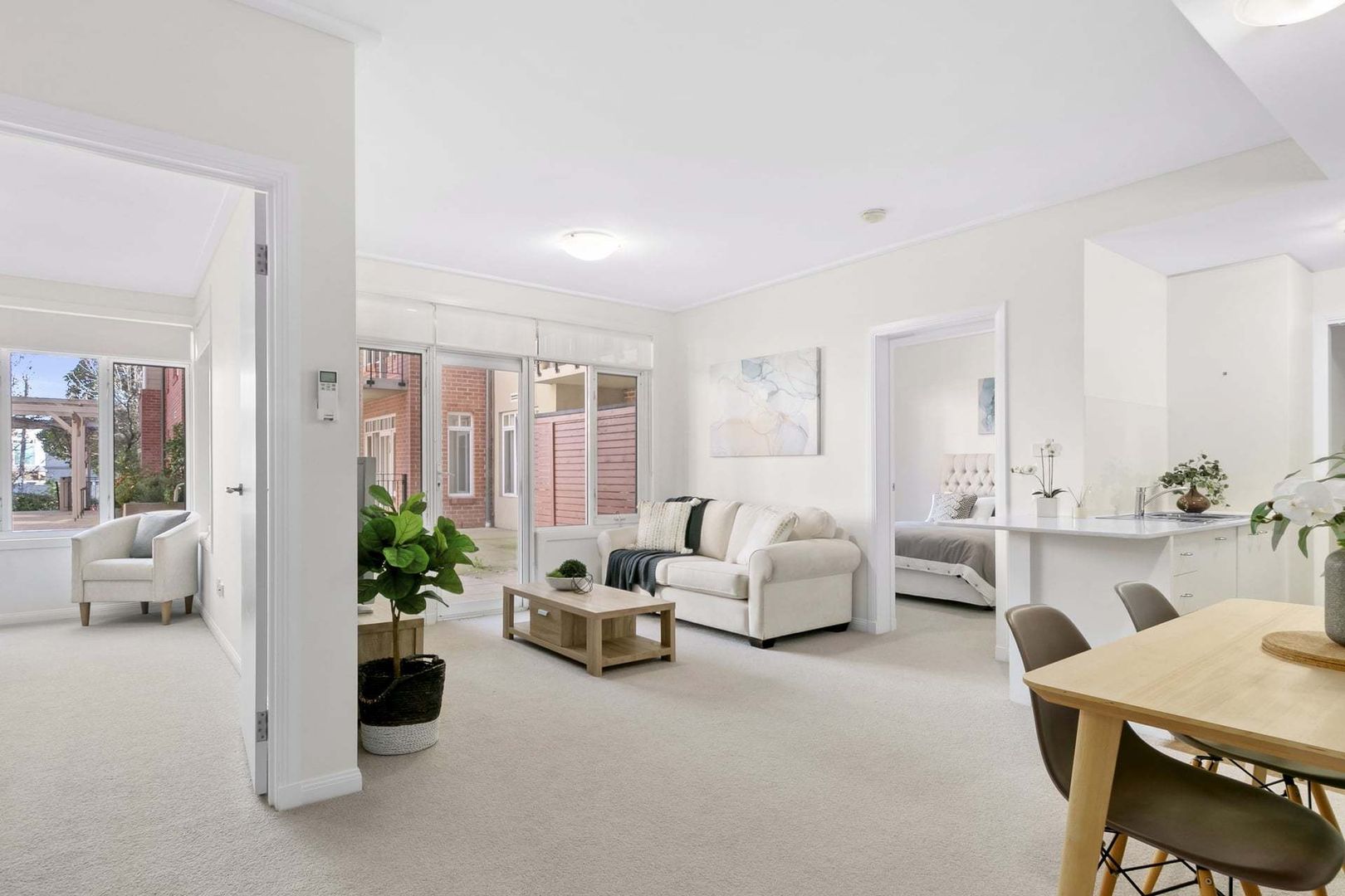 Charming Terrace-level Home with Private Garden Potential