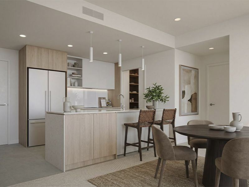 Coveted outlook, effortless living
