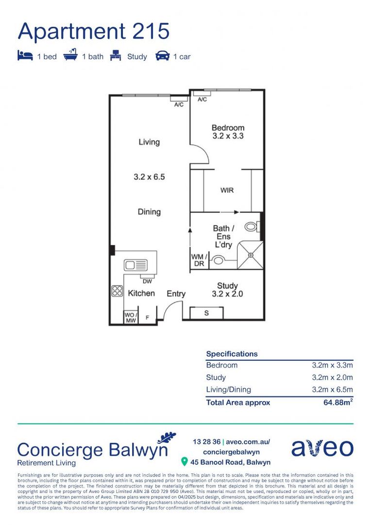 Light and bright apartment