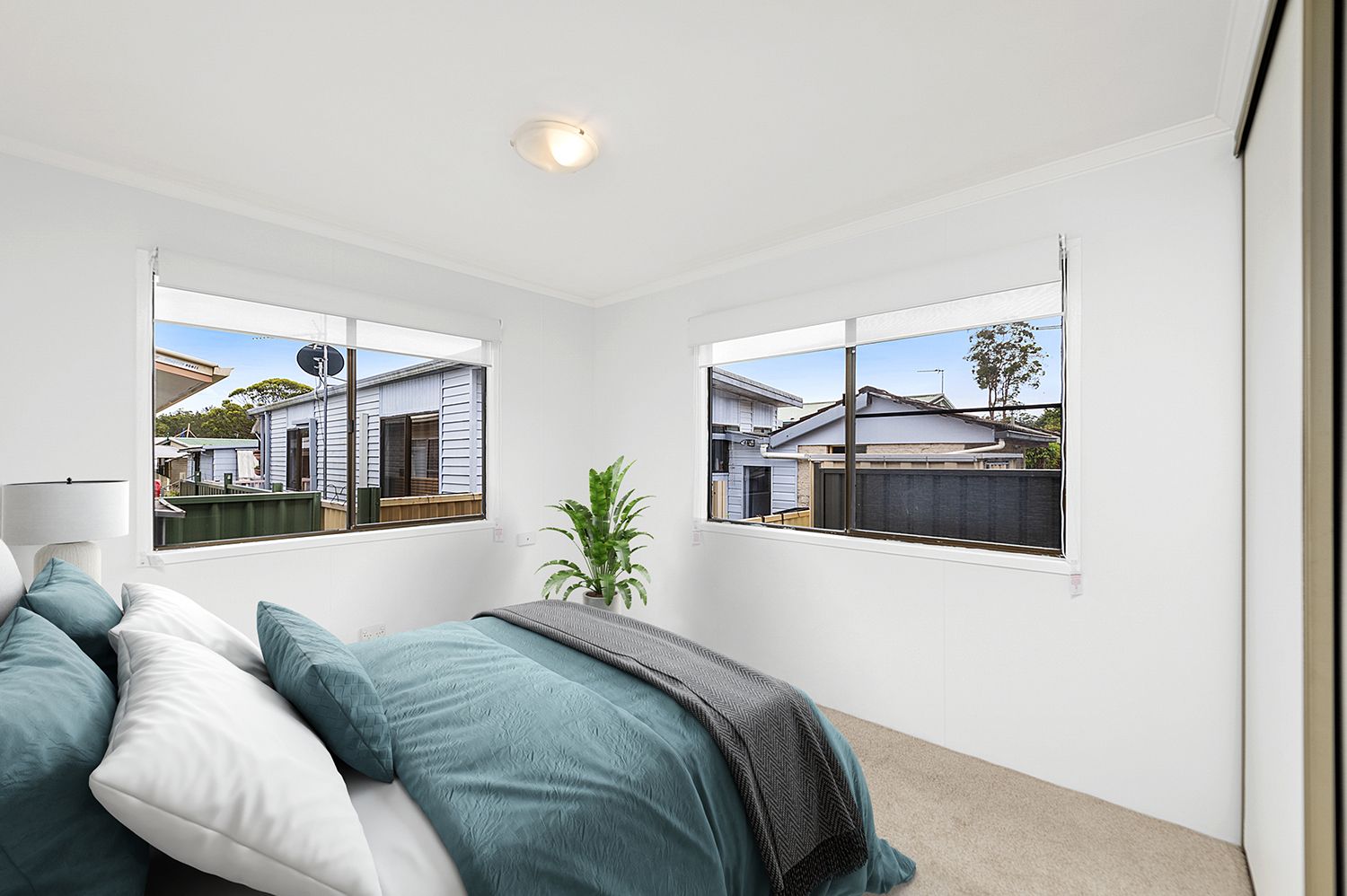 SOLD - Light and Open - 2 Car Spaces on the site - Freshly Painted and Presented