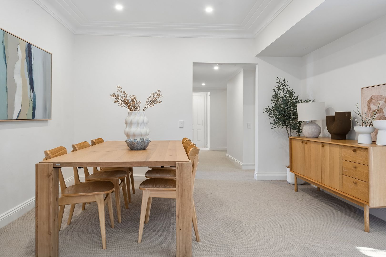 Contemporary three-bedroom apartment in a prime village setting