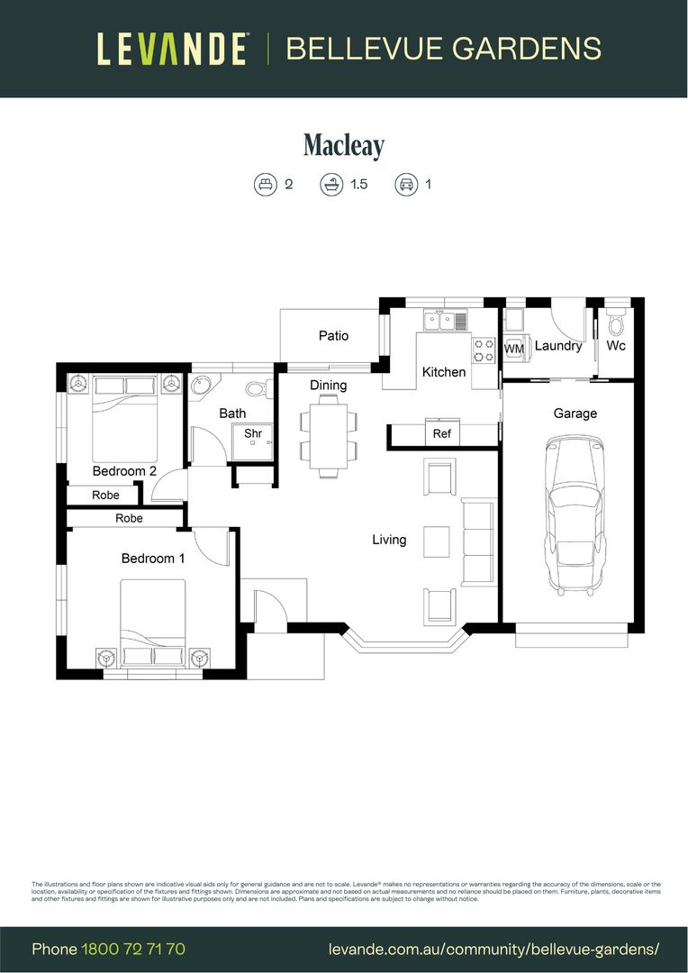 Two Bedroom | Villa 001a