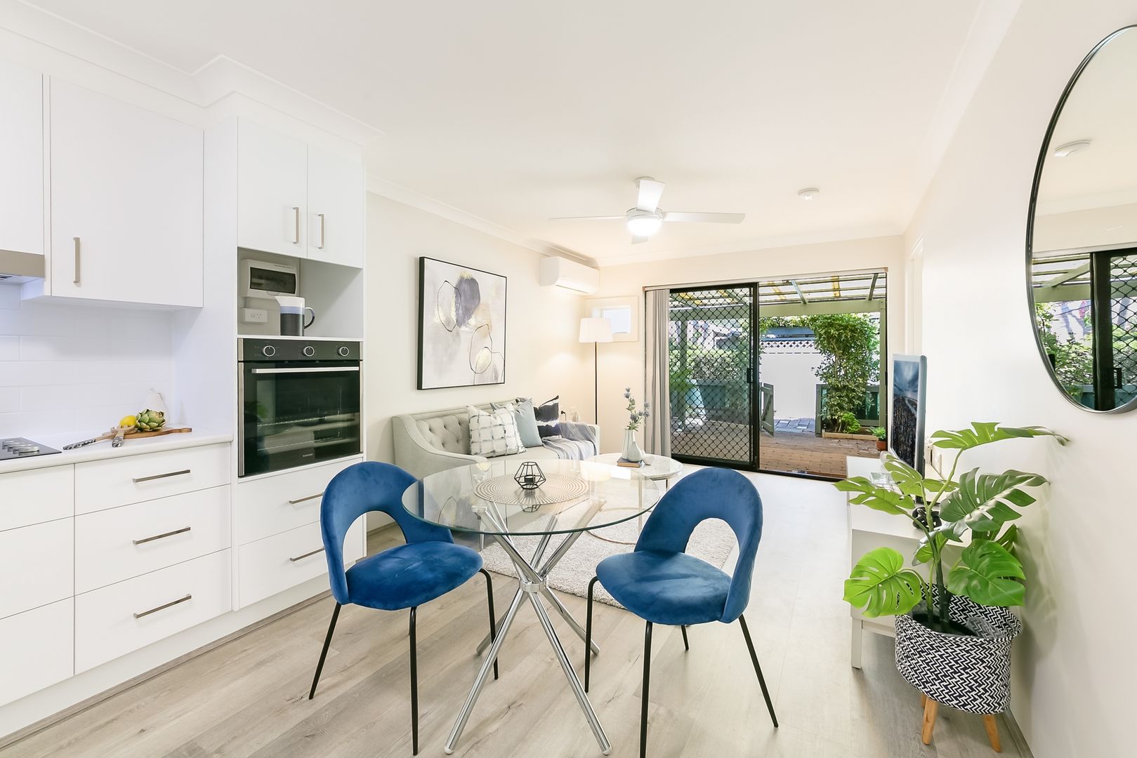 Outstanding, Central Village Location for this Renovated 1 Bedroom Garden Villa 