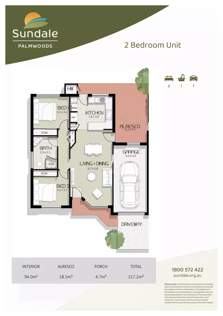 Light Filled and Inviting Home - Unit 3