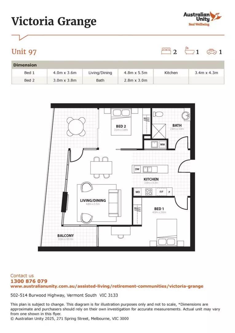 Relaxed Retirement Living in the heart of Vermont South