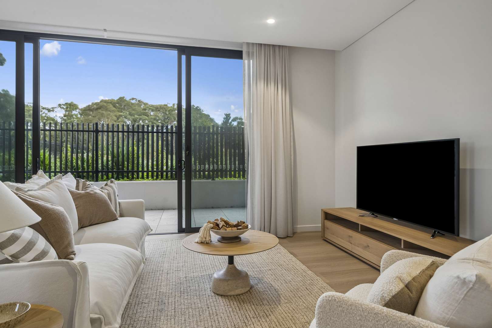 Expansive One-Bedroom Apartment with a Private Courtyard