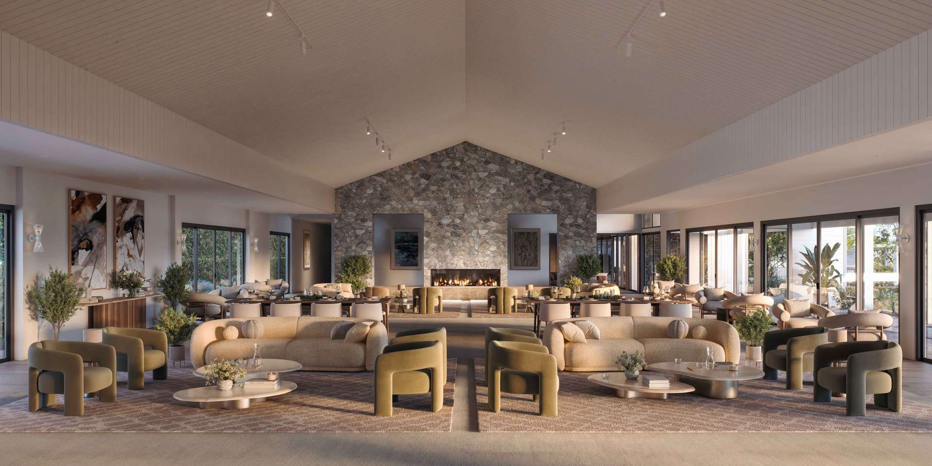 Thoughtfully designed two-bedroom, two-bathroom home with generous study and seamless flow