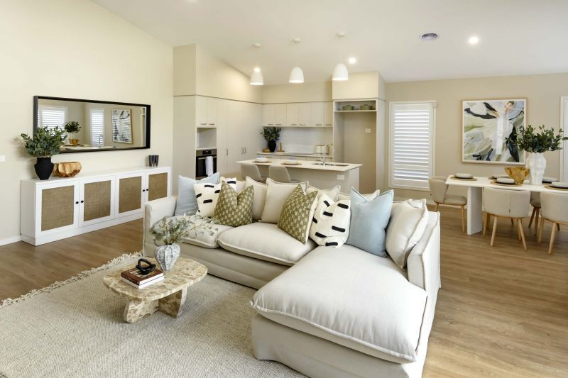 Elegant open plan living to relax and enjoy