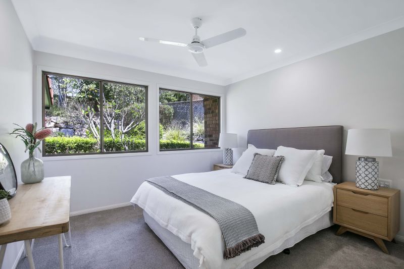 Two-bedroom villa with attached garage