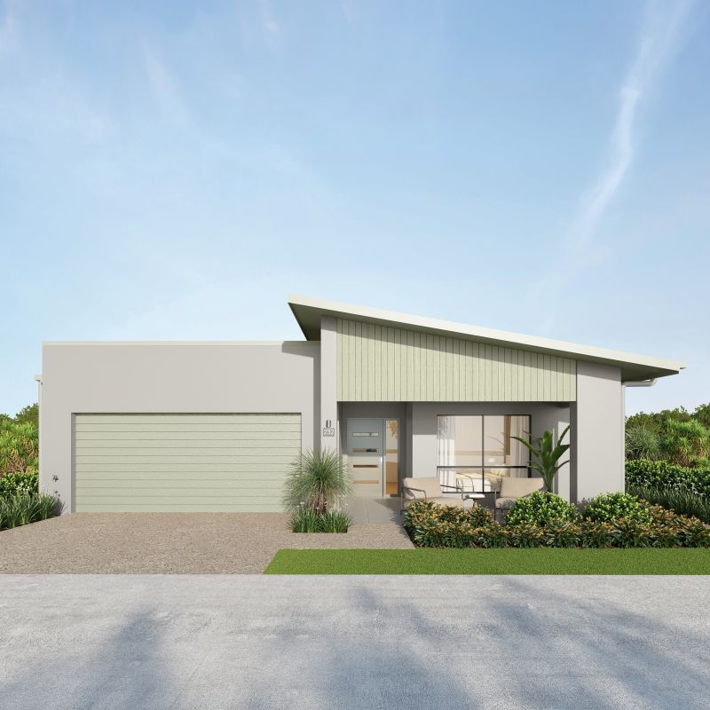 Luxury Monterey Skillion Facade