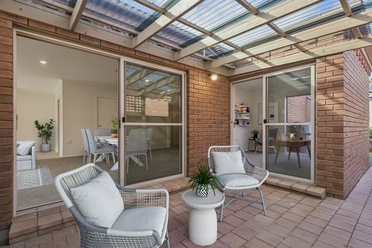 Two-bedroom villa with private entertaining area