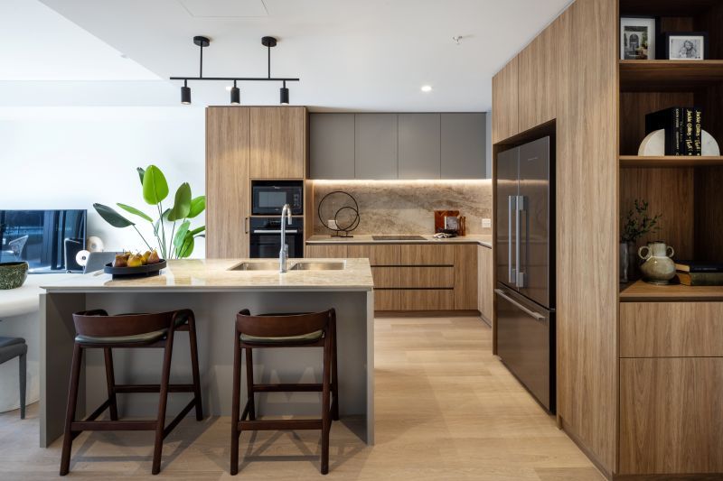 Generous, light-filled two-bedroom residence with a private balcony