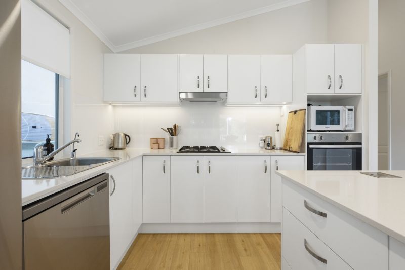 Stunning home with beautiful outlook and water views