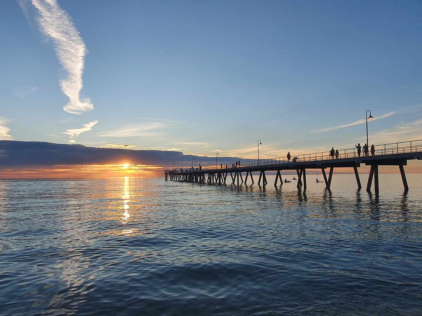 Glenelg, ground floor 2 bedroom apartment featuring open plan living and private balcony