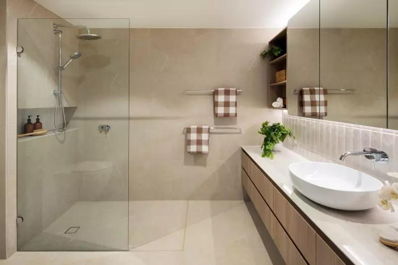 Luxe open-plan 1-bedroom apartment