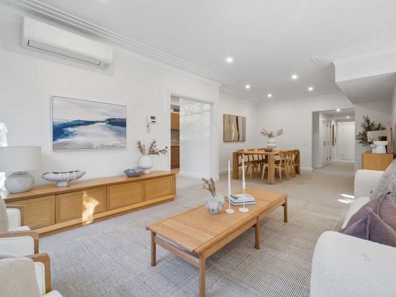 Contemporary three-bedroom apartment in a prime village setting