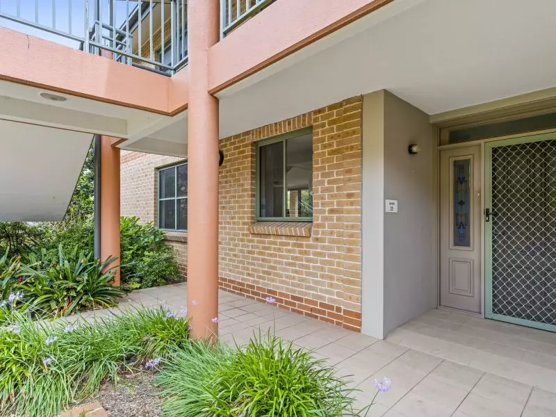 Garden facing ground level unit