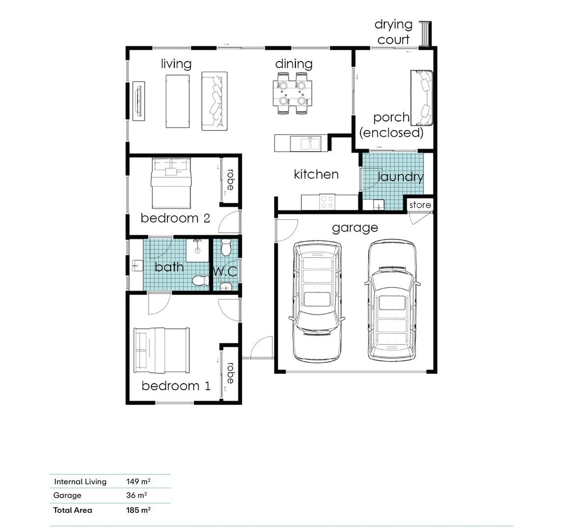 Freshly Updated Corner Villa with Private Garden