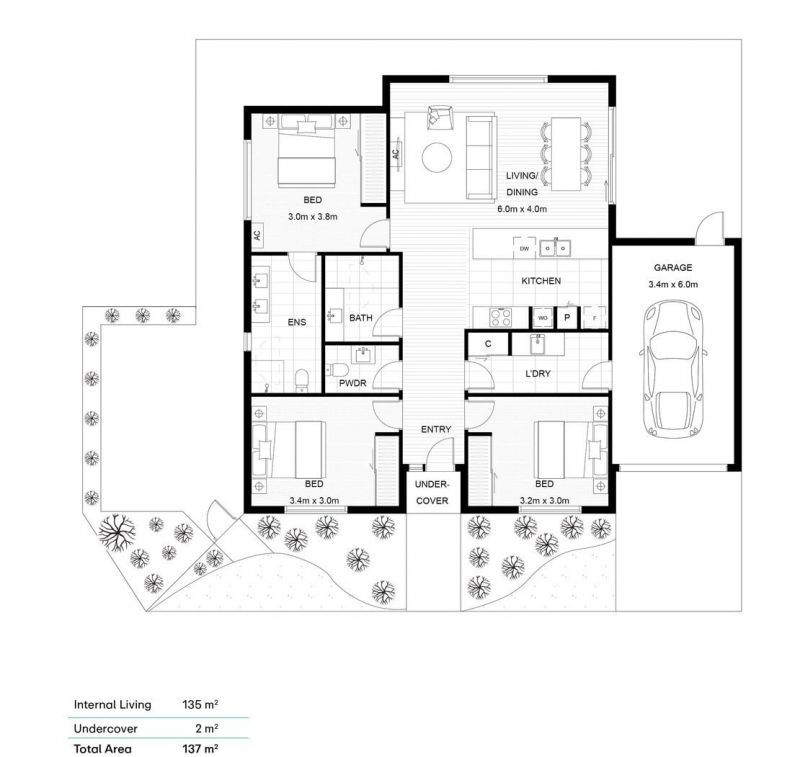 Fully Refurbished with Light-Filled Living Spaces