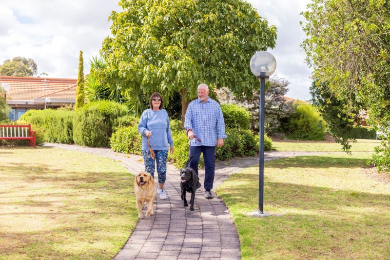 Relaxed retirement living in a unique two-bedroom villa