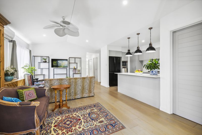 Vibrant Two Bedroom Home with Tropical Views