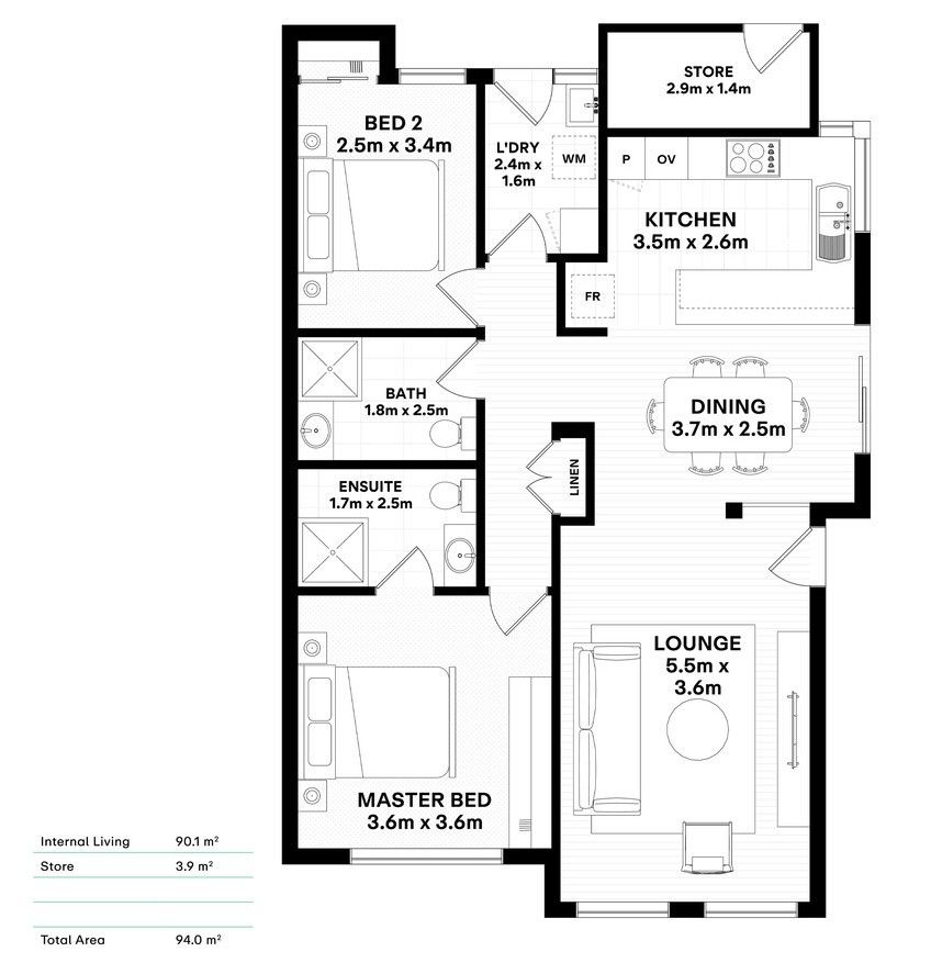 Generous Villa Retreat with Modern Upgrades