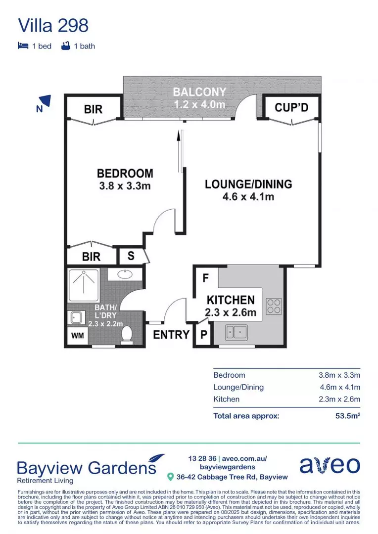 Low-maintenance living in a leafy village setting