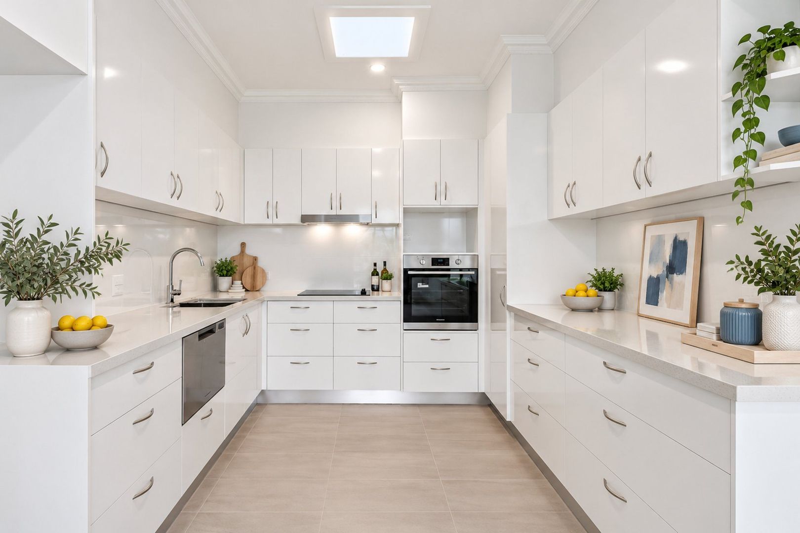 Spacious and bright two-bedroom apartment