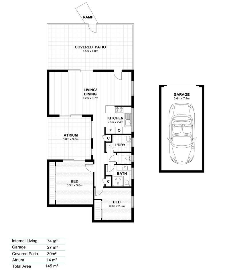 Brand-New Villa with Established Garden Views