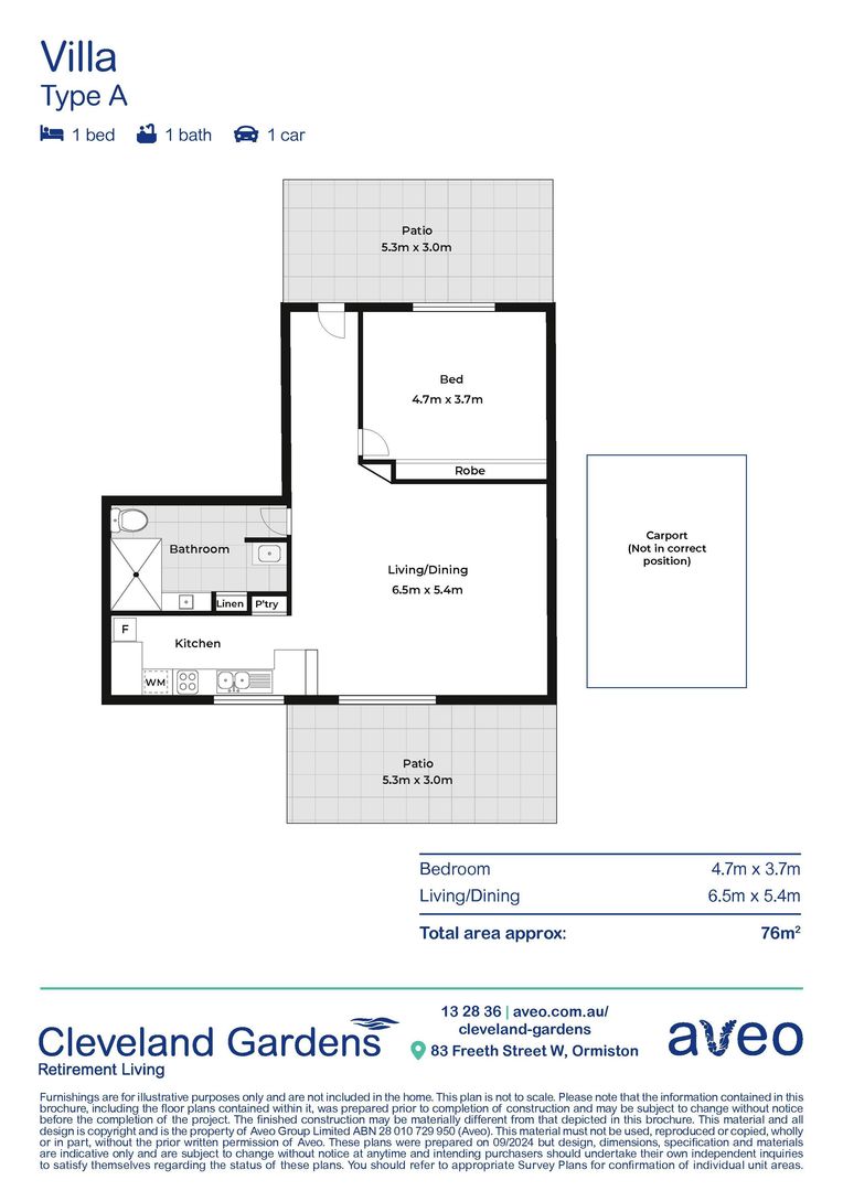 Relaxed independence at Aveo Cleveland Gardens