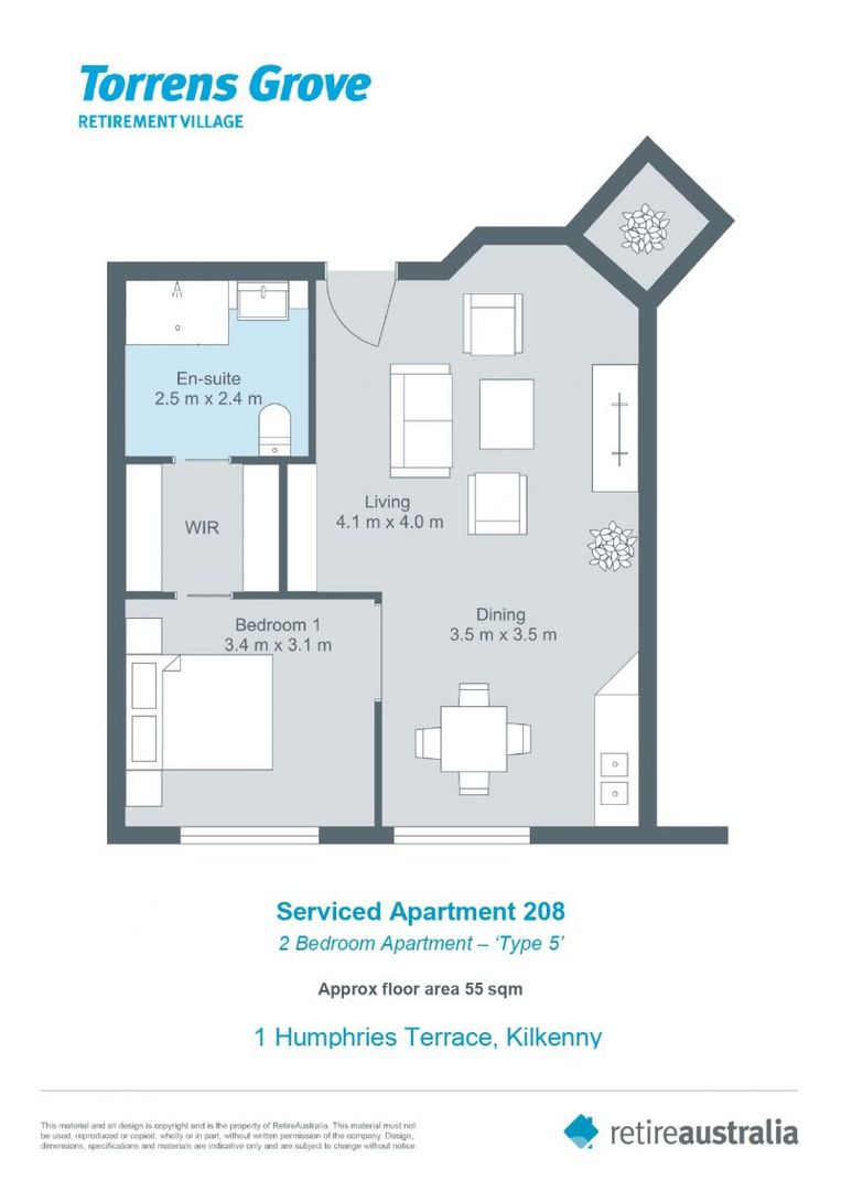 Privately situated