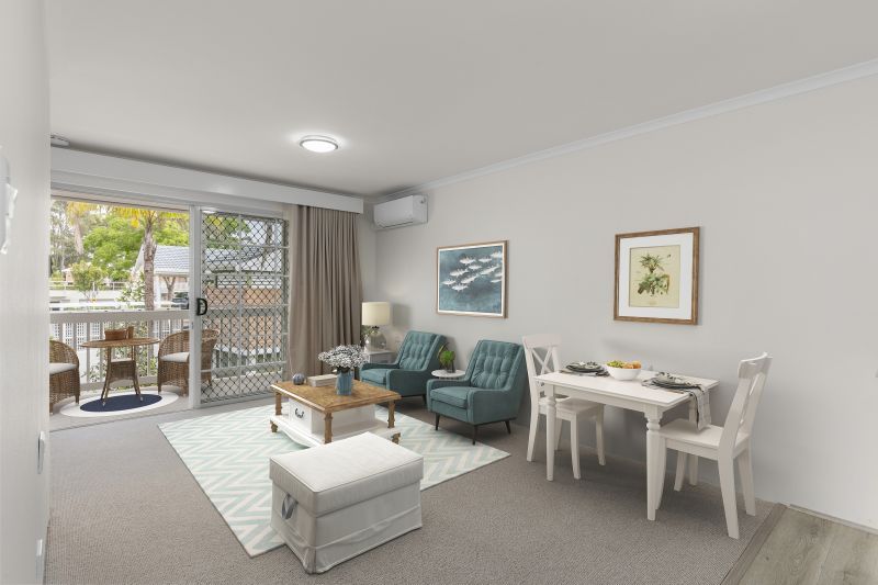 Fully refurbished ground floor apartment with chef-prepared meals and cleaning included