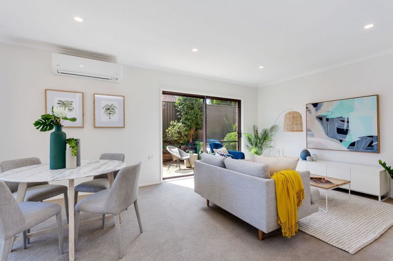 Low-maintenance two-bedroom villa close to community centre